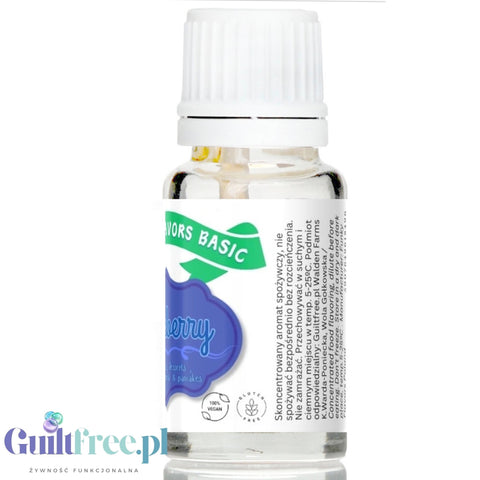 Funky Flavors Basic Blueberry 10ml - jagodowe kropelki aromatyzujące do żywności bez cukru, słodzików i kalorii