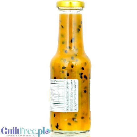 Jok n Al Low Calorie Fruit Topping, Passionfruit - niskokaloryczna polewa z marakują 43kcal, tylko 3% cukru