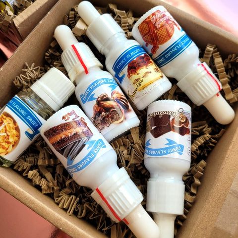 Funky Flavors Sweet 6 x 10ml, Set Testerski Guilty Pleasures