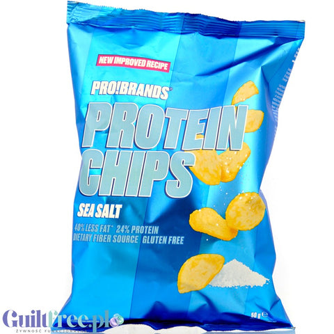 Pro!Brands ProteinPro Chips Sea Salt - chipsy białkowe Sól Morska