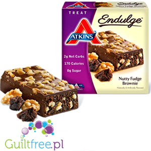 Atkins Treat Endulge Nutty Fudge Brownie