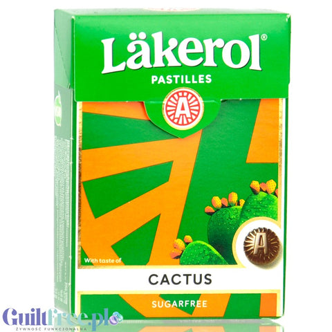 prickly pear cactus licorice Läkerol Cactus 75g