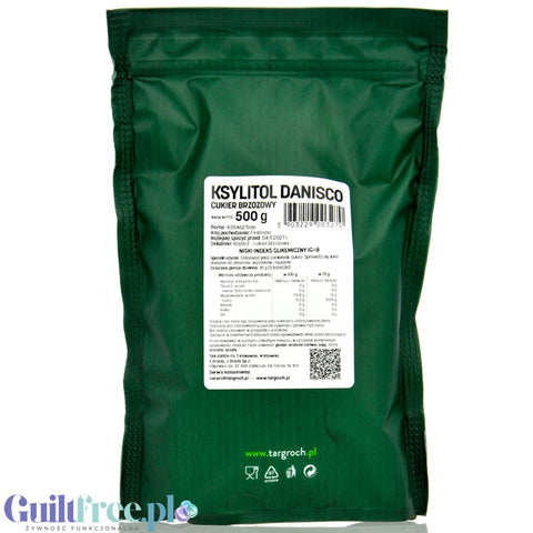 Targroch Ksylitol Danisco Brzozowy 0,5kg - fiński ksylitol z brzozy kryształ