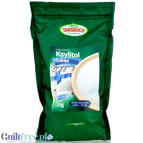 Targroch Ksylitol Danisco Brzozowy 1kg - fiński ksylitol cukier brzozowy IG8