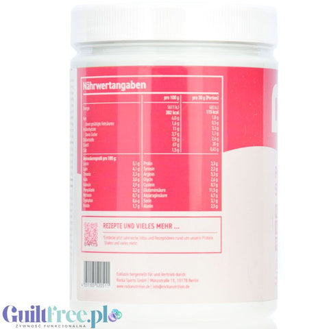 Rocka Nutrition NO WHEY Raspberry Yogurt