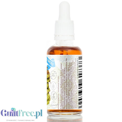 Funky Flavors Sweet Dubai Chocolate - słodkie kropelki smakowe bez cukru i kalorii