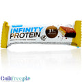 MaxSport Infinity Protein Bar Salted Caramel Peanut - protein bar 31% protein with caramel and peanuts.