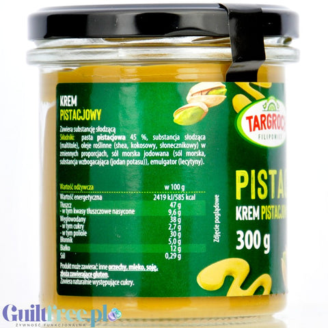 Targroch Pistachio - pistachio paste 45% pistachios without sugar and palm oil