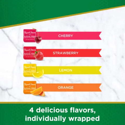 Russell Stover Stevia Fruit Chews - sugar-free fruit chewy candies