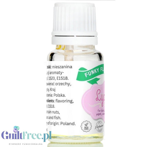Funky Flavors Basic Lychee 10ml - Liczi - kropelki aromatyzujące bez cukru, tłuszczu i słodzików