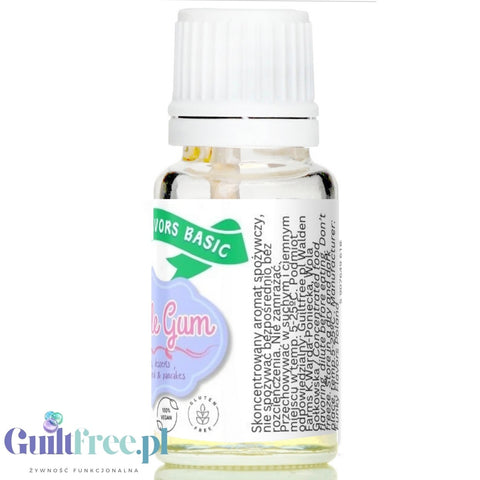 Funky Flavors Basic Bubble Gum 10ml - flavoring drops without calories, sugar or sweeteners