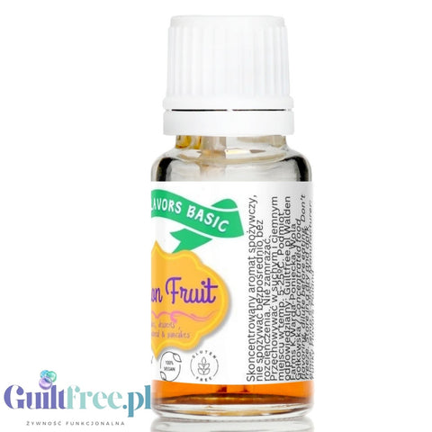 Funky Flavors Basic Passion Fruit 10ml - kropelki o aromacie marakuja bez kalorii, cukru i słodzików
