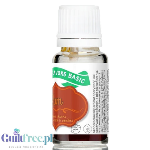Funky Flavors Basic Rum 10ml - rumowe kropelki aromatyzujące bez cukru, słodzików i tłuszczu
