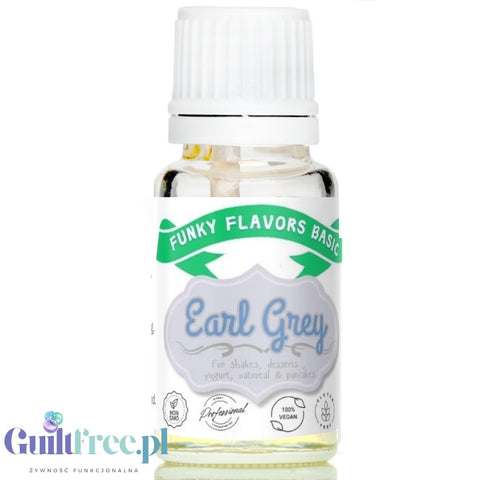 Funky Flavors Basic Earl Gray 10ml - płynny aromat w kropelkach, bez cukru, tłuszczu i kalorii