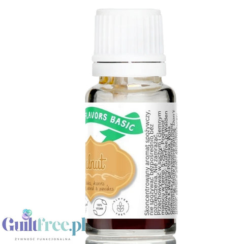Funky Flavors Basic Walnut 10ml - Orzech Włoski - kropelki aromatyczne bez cukru, tłuszczu i słodzików