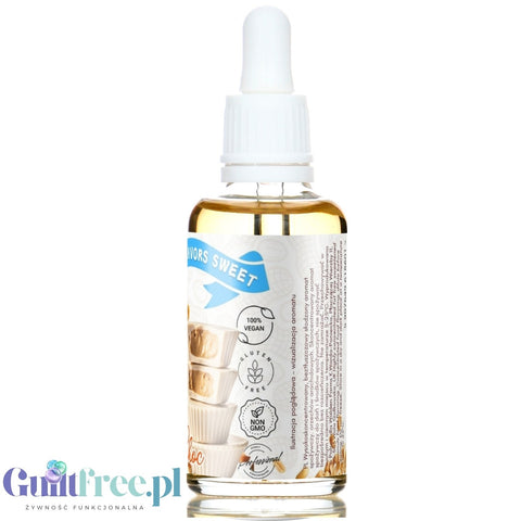 Funky Flavors Sweet PB & White Choc - sugar and kcal free sweet drops flavored with white chocolate & peanut butter.