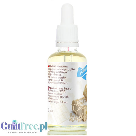Funky Flavors Sweet Coconut Waffelight - flavoring drops without sugar