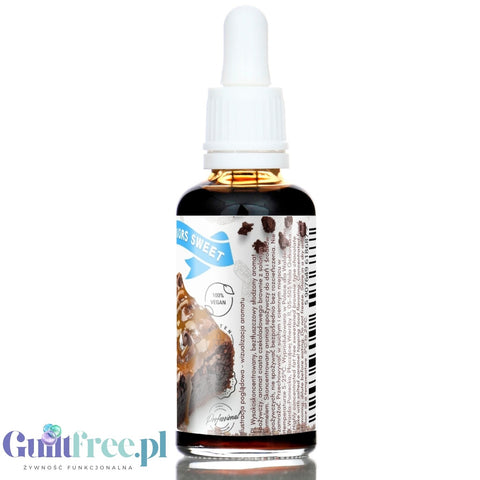 Funky Flavors Sweet Salted Caramel Brownie - flavored sweetener drops without sugar or calories