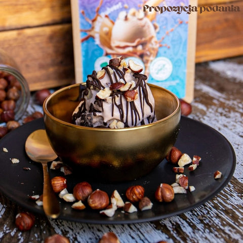 Simply Keto Ice Cream Hazelnuts - mieszanka do domowych keto lodów orzechowych bez cukru