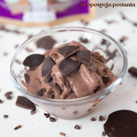 Simply Keto Ice Cream Chocolate - mieszanka do domowych keto lodów czekoladowych bez cukru