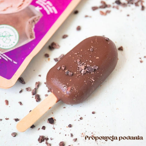 Simply Keto Ice Cream Chocolate - mix for homemade keto chocolate ice cream without sugar