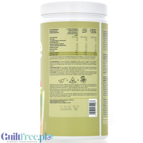 More Nutrition Protein Iced Matcha Latte Strawberry Cheesecake - proteinowa zielona herbata matcha bez cukru 16g białka