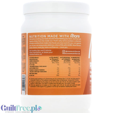 More Nutrition Protein Pancake & Waffle Mix Neutral - pancake and waffle mix.