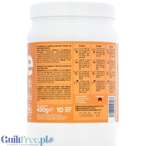More Nutrition Protein Pancake & Waffle Mix Neutral - pancake and waffle mix.