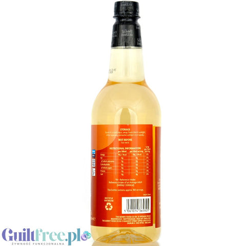 Skinny Food Barista Coffee Syrup Butter Toffee 1L - syrop zero kalorii do kawy, bez cukru o smaku maślane toffee