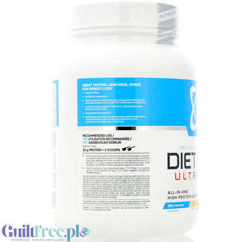 USN DietFuel Protein Meal Replacement Shake, Vanilla Cream 1kg