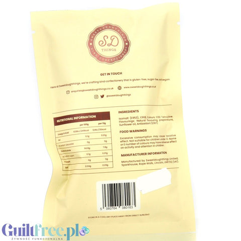 SweetDoughThings Candy Floss Vanilla - wegańska wata (BEZ)cukrowa o smaku waniliowym 30kcal