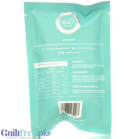 SweetDoughThings Candy Floss Mint - wegańska wata (BEZ)cukrowa o smaku słodkiej mięty 30kcal