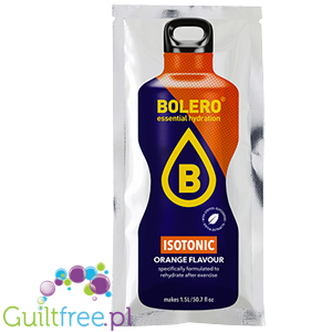 Bolero Instant Isotonic Drink Orange Flavored Specially Formulated to rehydrate after exercise 
