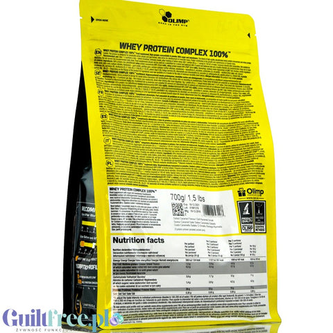 Olimp Whey Protein Complex Vanilla Ice Cream - protein supplement 700g in Vanilla Ice Cream flavor.