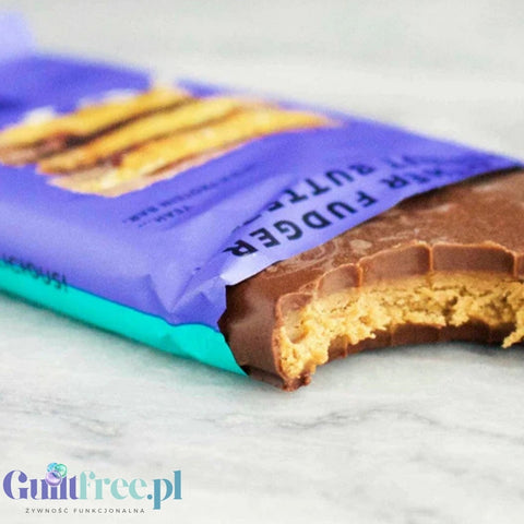 TRUBAR Smother Fudger Peanut Butter - wegański baton białkowy bez glutenu soi i słodzików