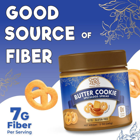 Choc Zero Keto Cookie Butter Spread - keto Speculoos copycat