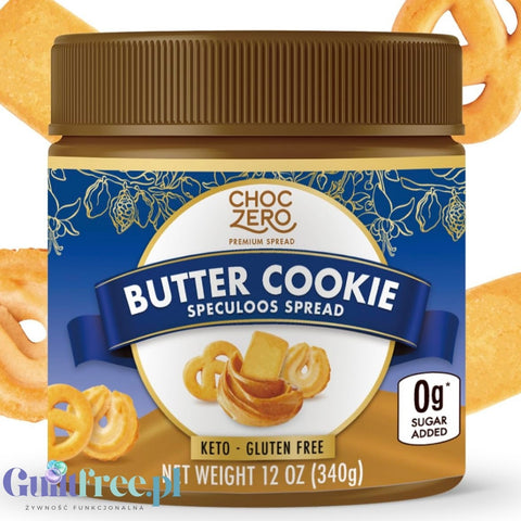 Choc Zero Keto Cookie Butter Spread - keto Speculoos copycat