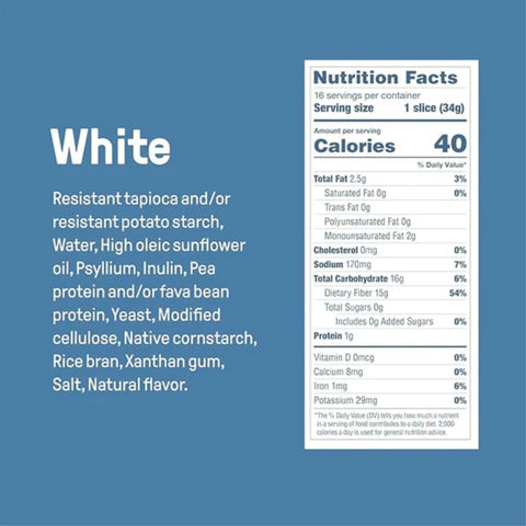 Carbonaut Low Carb White Bread Gluten Free - gluten free KETO white bread 1g of carbohydrates per slice