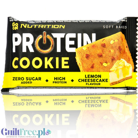 Sante GoOn Protein Cookie Lemon Cheesecake - miękkie ciastko białkowe o smaku cytrynowego sernika