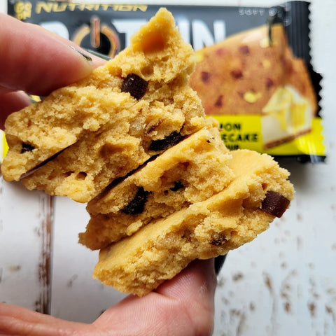 Sante GoOn Protein Cookie Lemon Cheesecake - soft protein cookie with lemon cheesecake flavor