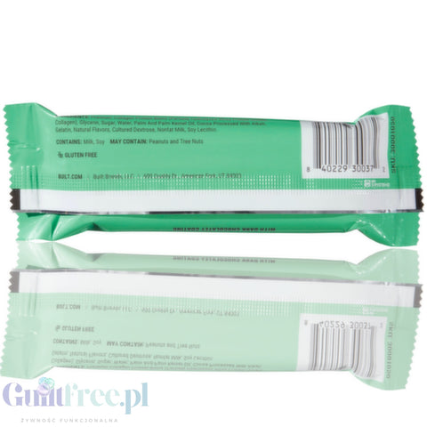 Built Bar Protein Puffs Cookie Dough Chunk - protein marshmallow bar in chocolate 17g protein & 140kcal
