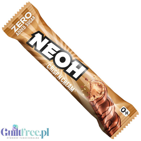 Neoh Crisp'N'Cream - kruchy wafelek z kremowym nadzieniem orzechowym bez cukru 102kcal