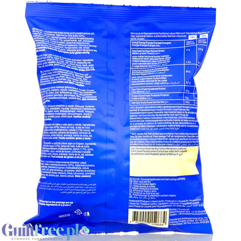 Pandy Lentil Chips Sour Cream & Onion - wegańskie chrupki z soczewicy 40% mniej tłuszczu, smak Śmietana & Cebulka