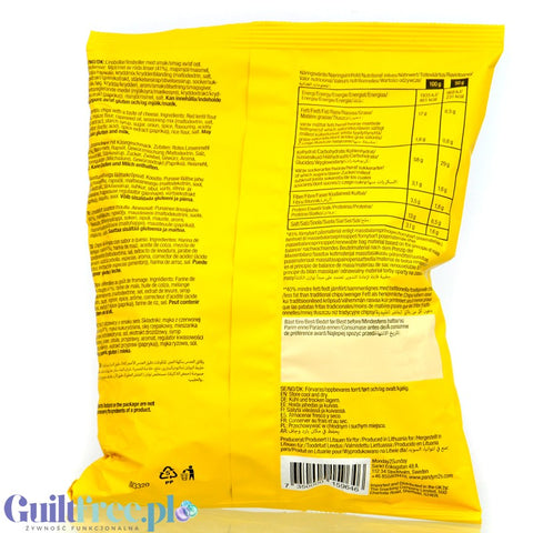 Pandy Lentil Chips Cheese Balls - vegan lentil crisps 40% less fat with cheese flavor