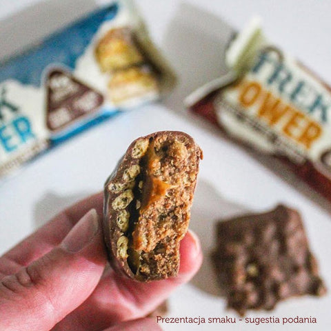Trek Power Protein Bar Millionaire Shortbread - wegański baton proteinowy 15g białka bez słodzików