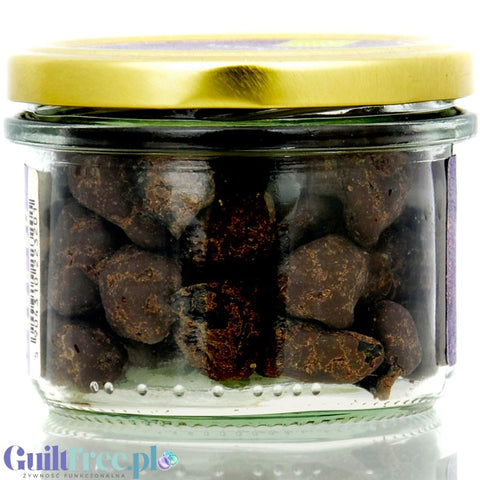 Biossom Śliwki w wegańskie organicznej czekoladzie bez cukru z erytrytolem 125g