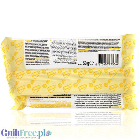 Go Fitness Protein Waffle Lemon - lemon protein waffle 12g protein & 205kcal