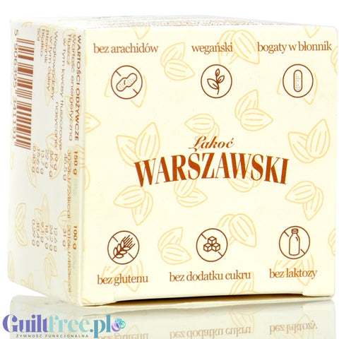Łakoć Warszawski - bezglutenowe ciastka migdałowe z skórką cytryny i cynamonem bez cukru