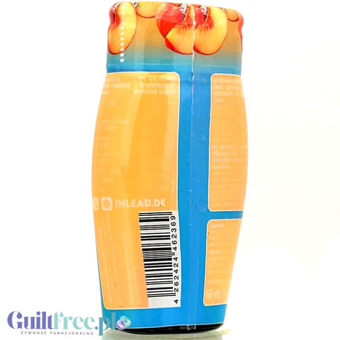 Inlead Squeeze Syrup Peach Iced Tea - skoncentrowany syrop do wody bez cukru i kalorii na 8L
