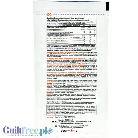 Per4m Whey Advanced Protein Banana Creme 30g saszetka - gęsta odżywka białkowa WPC, WPI & MPC, Krem Bananowy